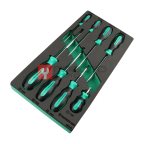  GARWIN PRO 646258 Набор отверток стандартных 8 пр. в ложементе EVA (2)
