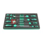  GARWIN PRO 646280 Набор отверток цельнометаллических и стандартных 8 пр. в ложементе EVA мни (0)