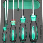  GARWIN PRO 646280 Набор отверток цельнометаллических и стандартных 8 пр. в ложементе EVA (4)