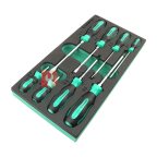  GARWIN PRO 646280 Набор отверток цельнометаллических и стандартных 8 пр. в ложементе EVA (2)