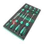  GARWIN PRO 646280 Набор отверток цельнометаллических и стандартных 8 пр. в ложементе EVA (3)