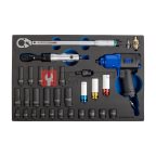  GARWIN PRO 646510 Набор пневмоинструмента с композитным гайковертом 31 пр. в ложементе EVA (2)