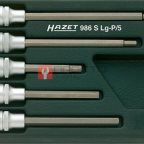  Набор головок с насадками Hazet 986SLG-P/5 мни (0)