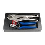  Licota ACK-274010 Набор: ручные тиски-струбцина и кабелерез. 2 пр., в ложементе мни (0)