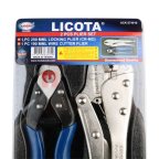  Licota ACK-274010 Набор: ручные тиски-струбцина и кабелерез. 2 пр., в ложементе (3)