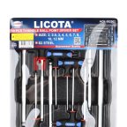  Licota ACK-382002 Набор ключей Т-образных шестигранных H2 - H12 с пластиковой рукояткой в ложементе, 10 пр. (7)