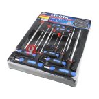  Licota ACK-382002 Набор ключей Т-образных шестигранных H2 - H12 с пластиковой рукояткой в ложементе, 10 пр. (8)