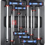  Licota ACK-382002 Набор ключей Т-образных шестигранных H2 - H12 с пластиковой рукояткой в ложементе, 10 пр. (2)