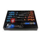  Licota ACK-382003 Набор отверток профессиональных, комплект угл. шестигранников и реверсивная отвертка с набором бит, в ложементе мни (0)