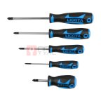  Licota ACK-382003 Набор отверток профессиональных, комплект угл. шестигранников и реверсивная отвертка с набором бит, в ложементе (3)