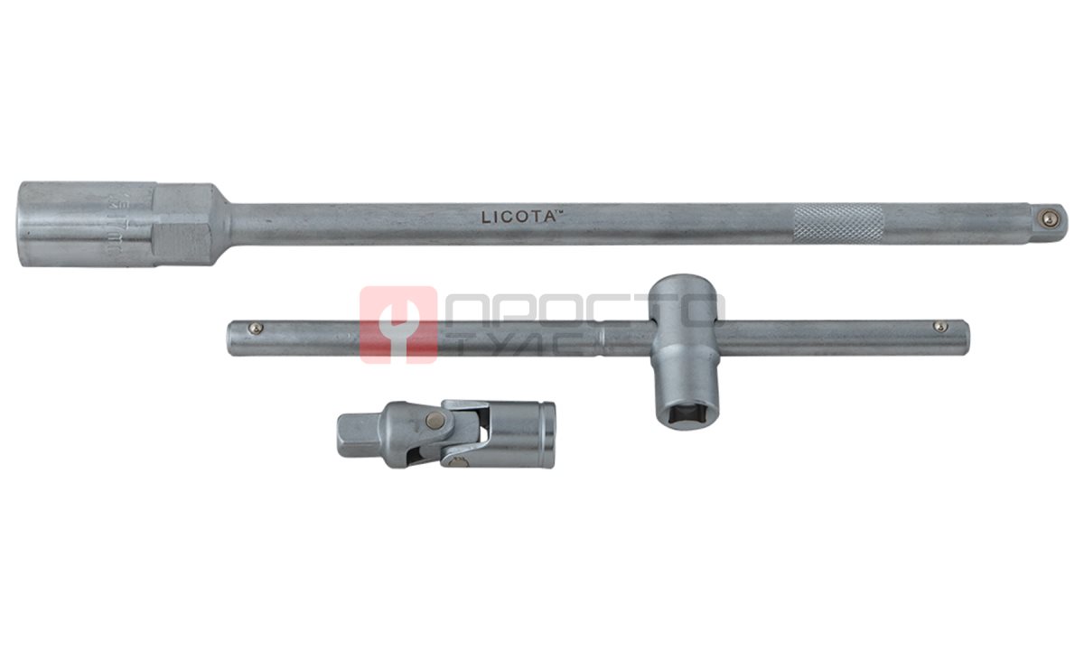  Licota ACK-382004 Набор ключей торцевых Т-образных в ложементе, 11 пр. (1)