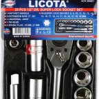  Licota ACK-384001 Набор торцевых головок 1/2