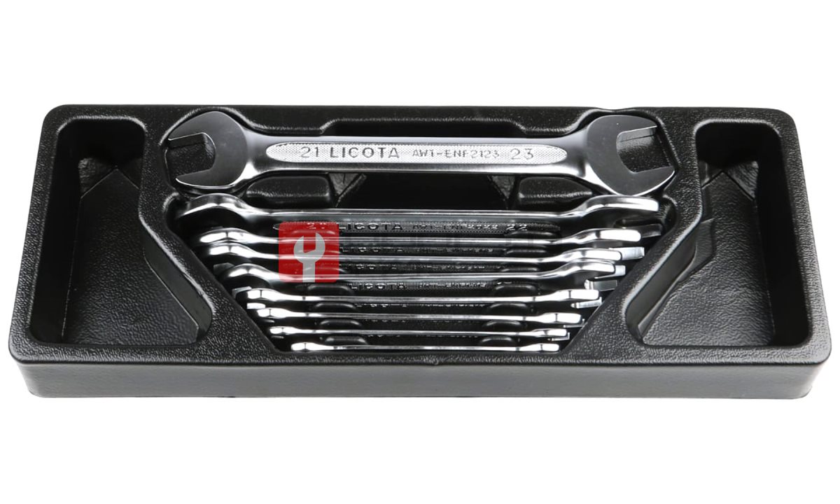  Licota ACK-384005 Набор ключей рожковых 9 пр. 6 - 23 мм, в ложементе (0)