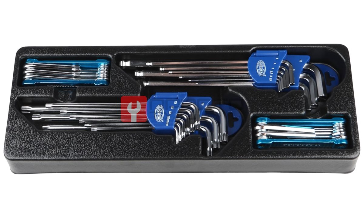  Licota ACK-384008 Набор шестигранных и Torx ключей 4 комплекта в ложементе (0)