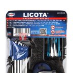  Licota ACK-384008 Набор шестигранных и Torx ключей 4 комплекта в ложементе (7)