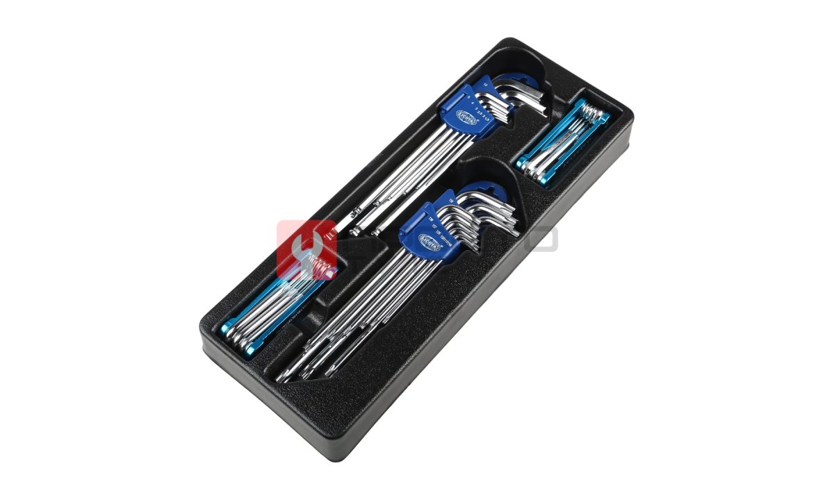  Licota ACK-384008 Набор шестигранных и Torx ключей 4 комплекта в ложементе (1)