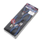  Licota ACK-384010 Набор съемников стопорных колец 4 пр. в ложементе (10)