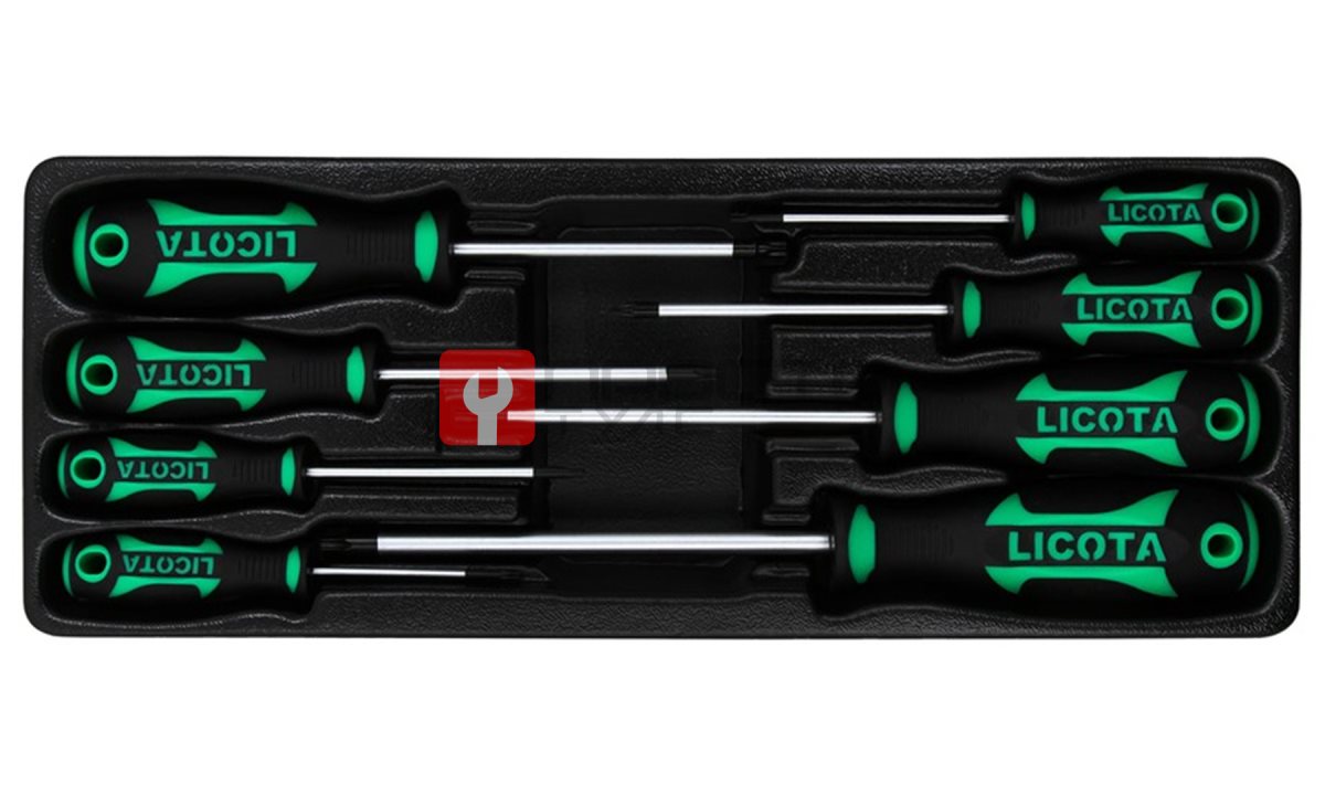  Licota ACK-384013 Набор отверток Torx 8 пр. в ложементе (1)