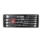  Licota ACK-384017 Набор ключей Г-образных проходных, в ложементе (3)