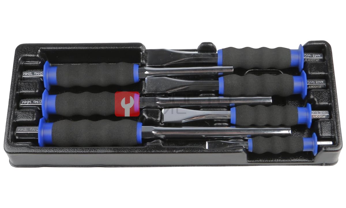  Licota ACK-384020 Набор зубил и выколоток 7 пр. в ложементе (0)