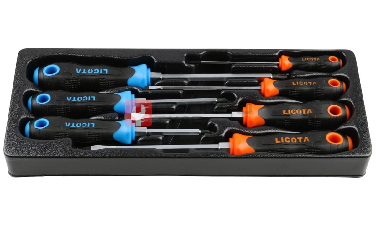  Licota ACK-384106 Набор отверток, 7 пр., в ложементе (0)