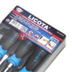  Licota ACK-384107 Набор отверток с цельнометаллическим жалом, 6 пр., в ложементе (3)