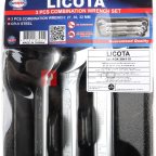  Licota ACK-384110 Набор ключей комбинированных 27, 30, 32 мм, 3 пр., в ложементе (8)