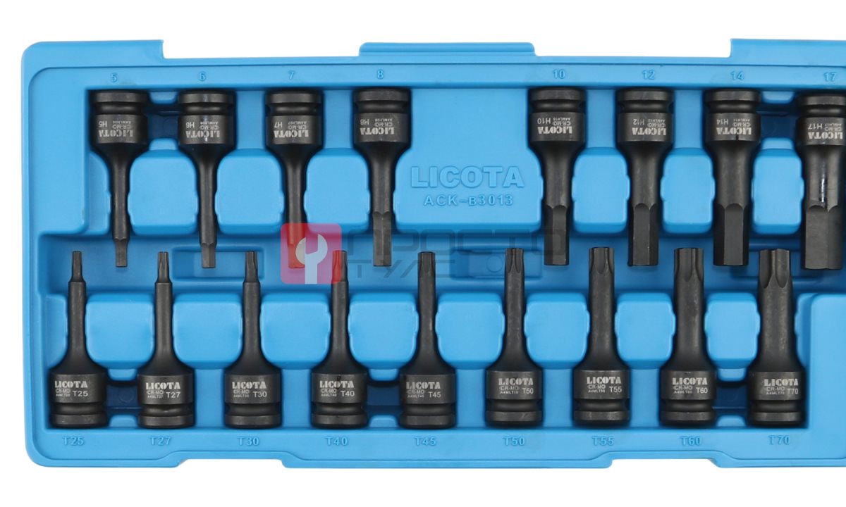  Licota ACK-B3013 Набор ударных головок 1/2