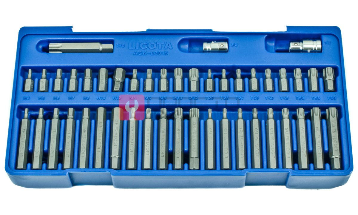  Licota ACK-B3015 Набор бит, 45 пр., в ложементе-кейсе (0)