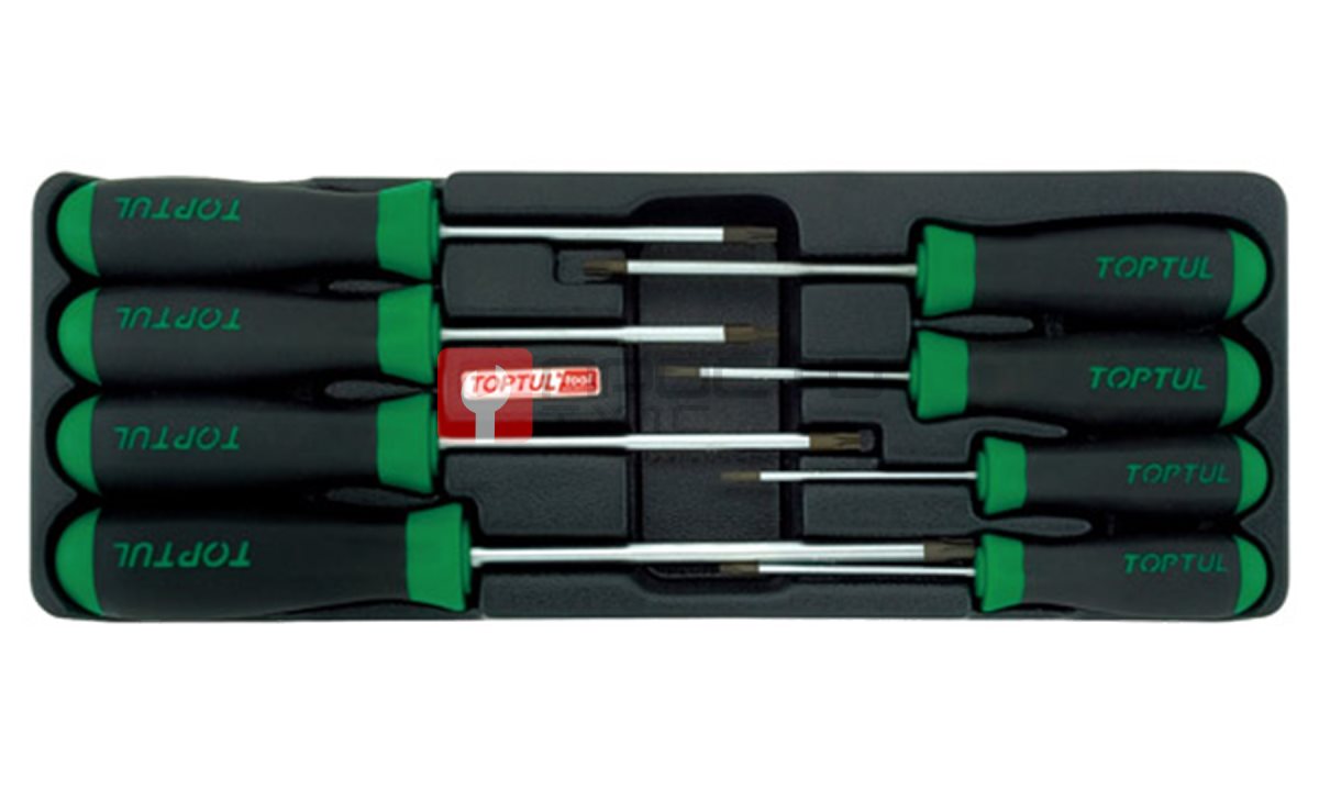  Набор отверток TORX T9-T40 в ложементе 8 пр. TOPTUL GAAT0813 (0)