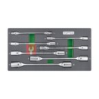  Набор шарнирных ключей 6-19 мм, 7 пр. в мягком ложементе TOPTUL GEA0703 мни (0)