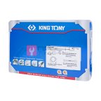  KING TONY Набор накидных и рожковых ключей, рулетка, ложемент, 15 предметов мни (1)