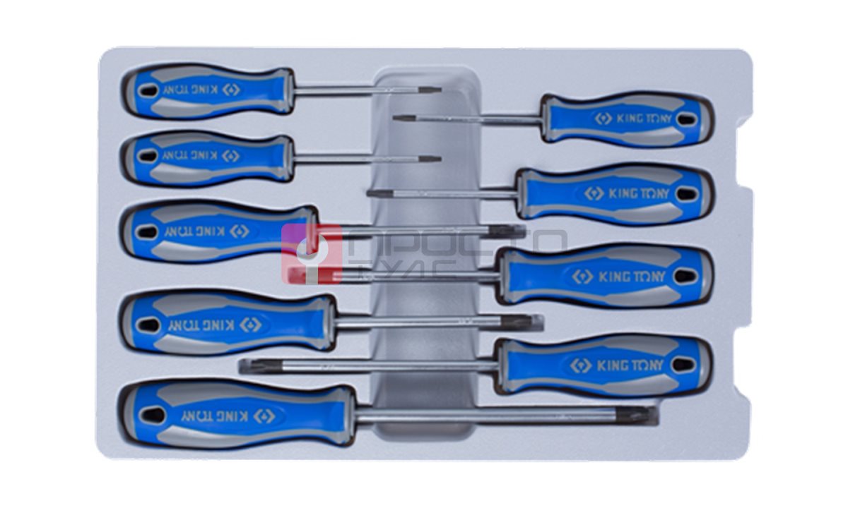  Набор отверток в коробке, torx, 9 предметов king tony 30309pr (0)