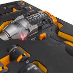  RUNTEC RT-IWIS1E39F Набор с аккумуляторным гайковертом, ударными головками и аксессуарами RUNTEC 1/2