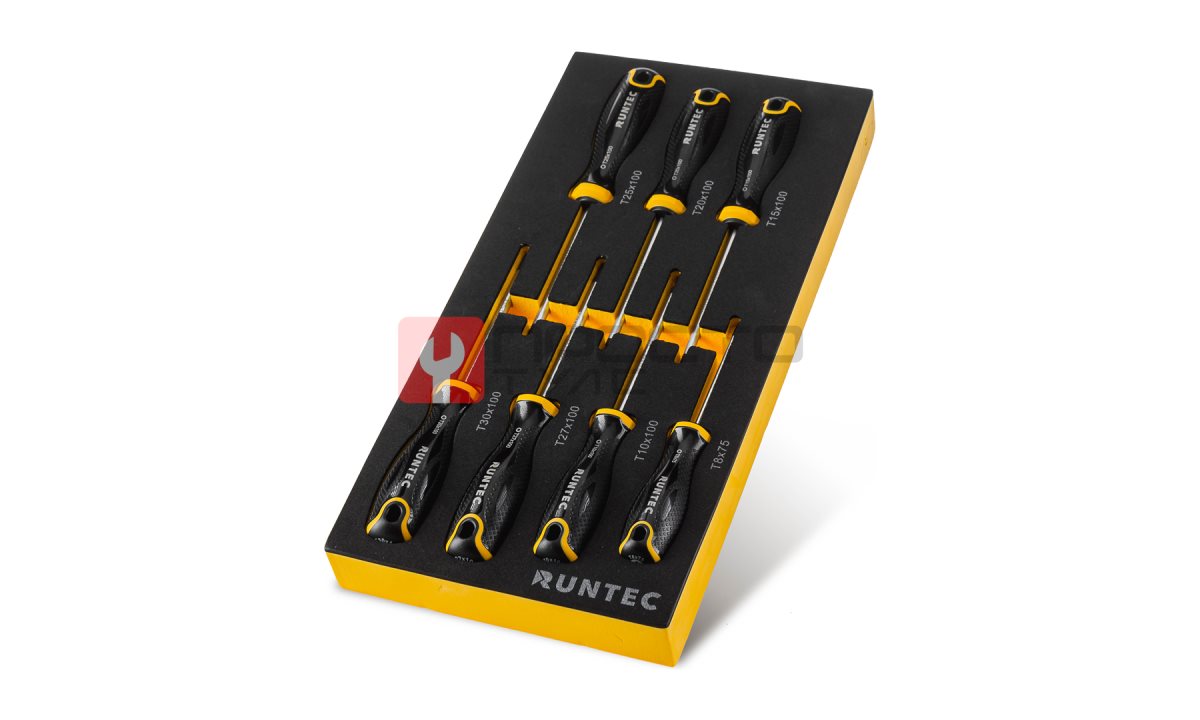  RUNTEC RT-SD1TE7 Набор отверток RUNTEC S2 TORX в ложементе EVA, 7 предметов (0)