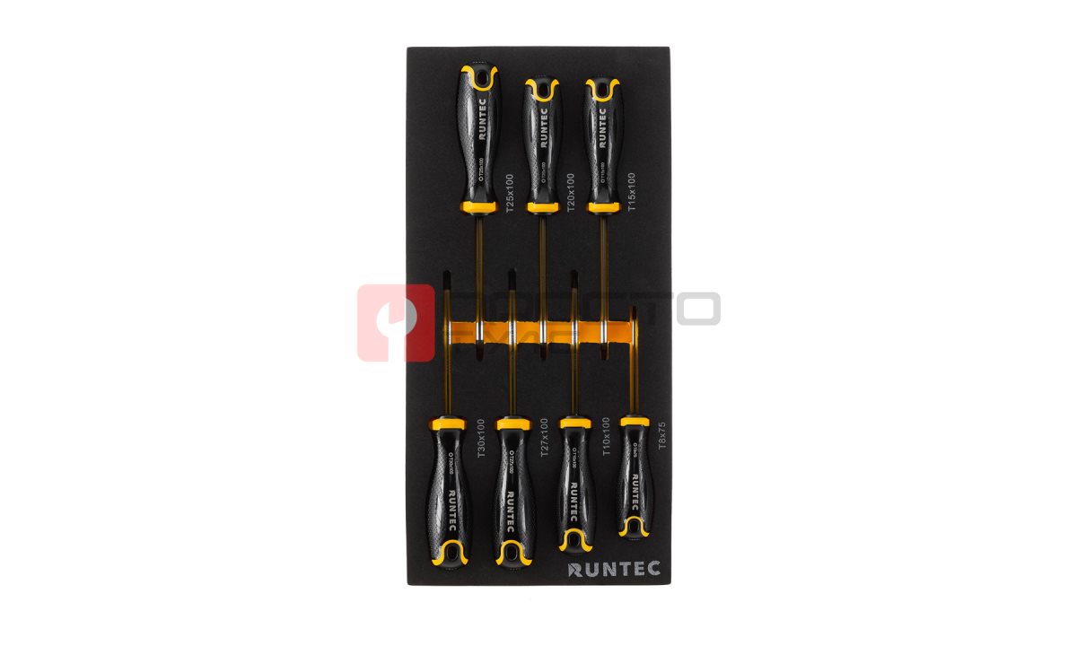  RUNTEC RT-SD1TE7 Набор отверток RUNTEC S2 TORX в ложементе EVA, 7 предметов (1)