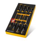  RUNTEC RT-SDE8S Набор усиленных и стандартных отверток RUNTEC CrV, S2 в ложементе EVA, 8 предметов мни (0)