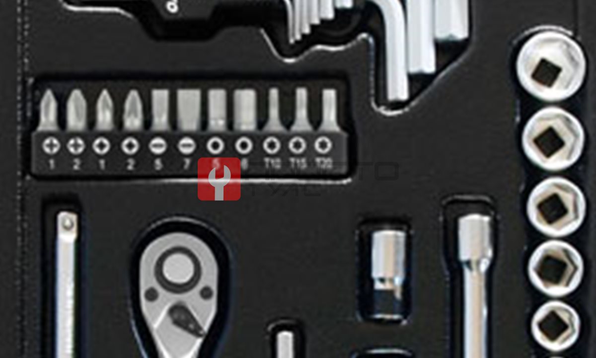  T45030 Набор головок и аксессуаров 1/4
