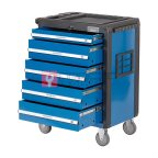  Тележка инструментальная, 5 выдвижных ящиков, синяя NORDBERG T5N(B) мни (1)