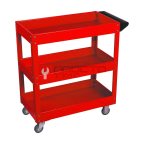  GARWIN INDUSTRIAL 001060-3000 Тележка с тремя открытыми полками, красная мни (0)