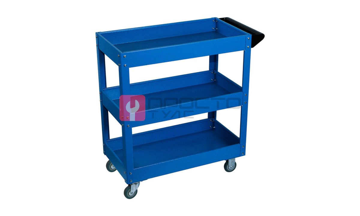  GARWIN INDUSTRIAL 001060-5015 Тележка с тремя открытыми полками, синяя (0)
