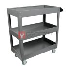 GARWIN INDUSTRIAL 001060-7011 Тележка с тремя открытыми полками, серая мни (0)