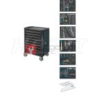  Тележка инструментальная Hazet 179NT-8-RAL7016/2 с набором инструмента. мни (0)