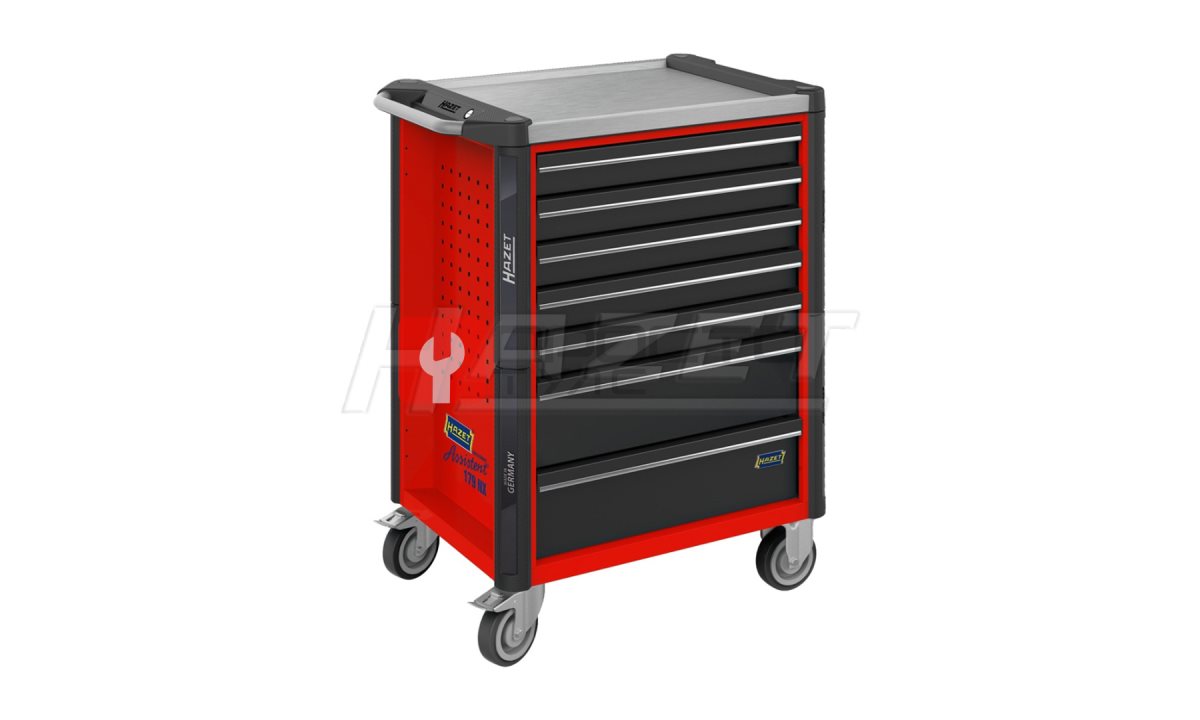  Тележка инструментальная 7 ящиков Hazet 179NX-7-RAL3020 (0)