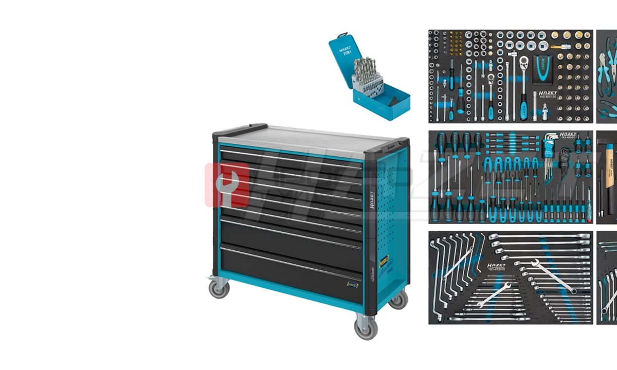  Тележка инструментальная Hazet 179NXXL-7/340 с набором инструмента. (0)