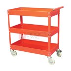  Licota ATS-4077 Тележка с тремя открытыми полками красная мни (0)