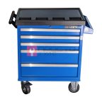  Licota AWX-2602B-N-R-ST Тележка инструментальная с карманом, со столешницей, 5 полок, синяя мни (1)