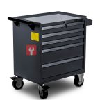  Licota AWX-2602G-N-R Тележка инструментальная с карманом, 5 полок, серая мни (1)