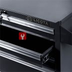  Licota AWX-2602G-N-R Тележка инструментальная с карманом, 5 полок, серая (2)