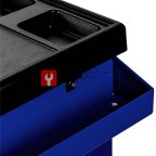  Licota AWX-2602GB-N-R-ST Тележка инструментальная с карманом, cо столешницей, 5 полок, сине-серая (5)